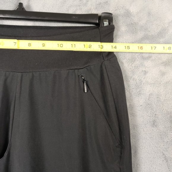 Athleta Soho Jogger Women 2 Black Pull On Pants Elastic Waist Athleisure 28x28 - Picture 6 of 8